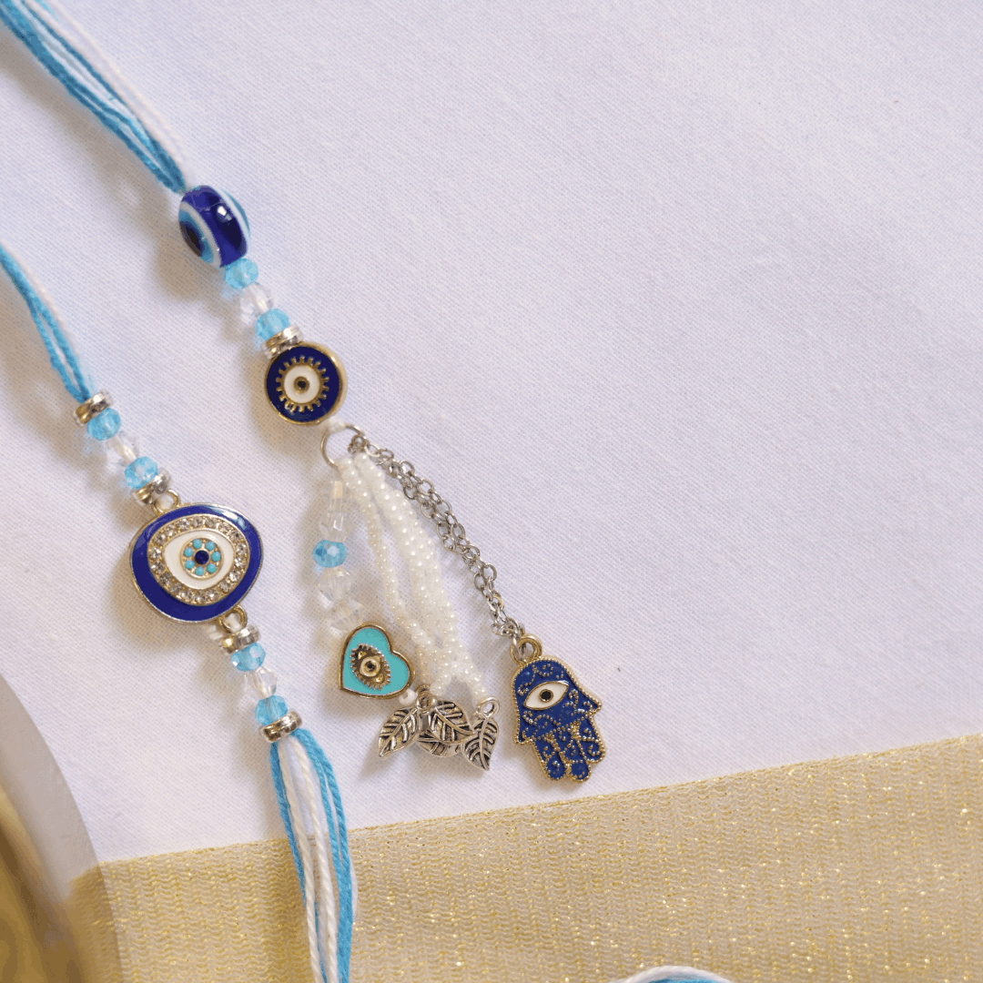 Evill Eye Handmade Rakhi
