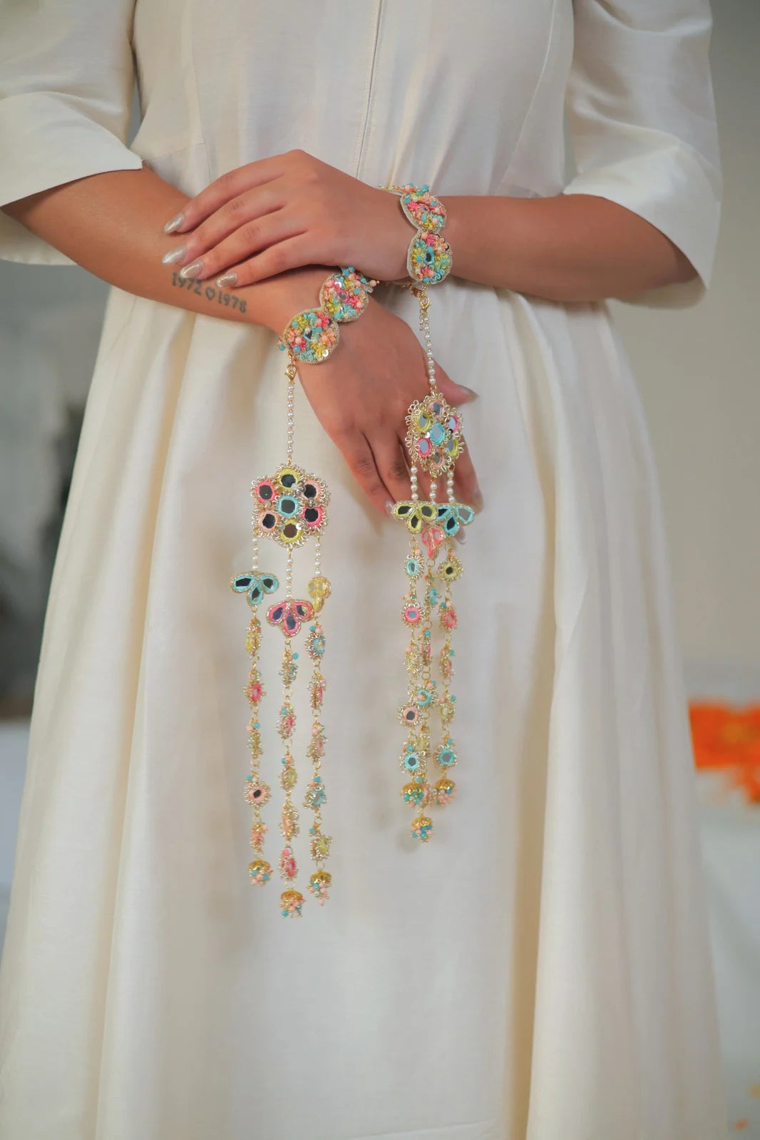 Elina set Hand bracelet