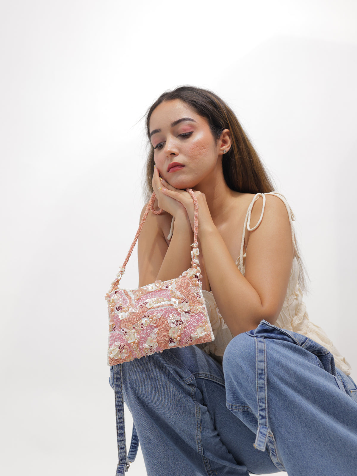 Love potion - Beaded Sling