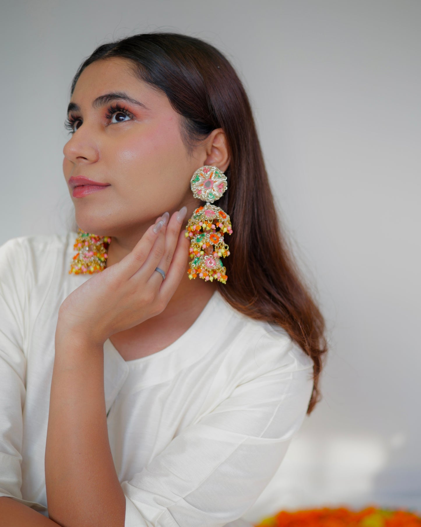 Phoolwari Jhumkas