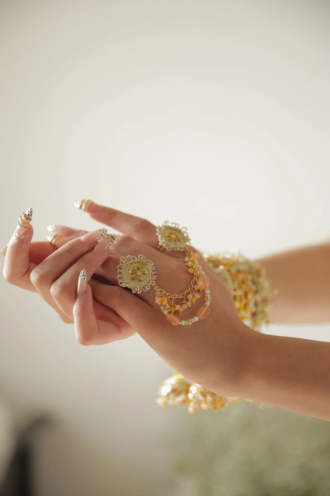 Manhar set Ring
