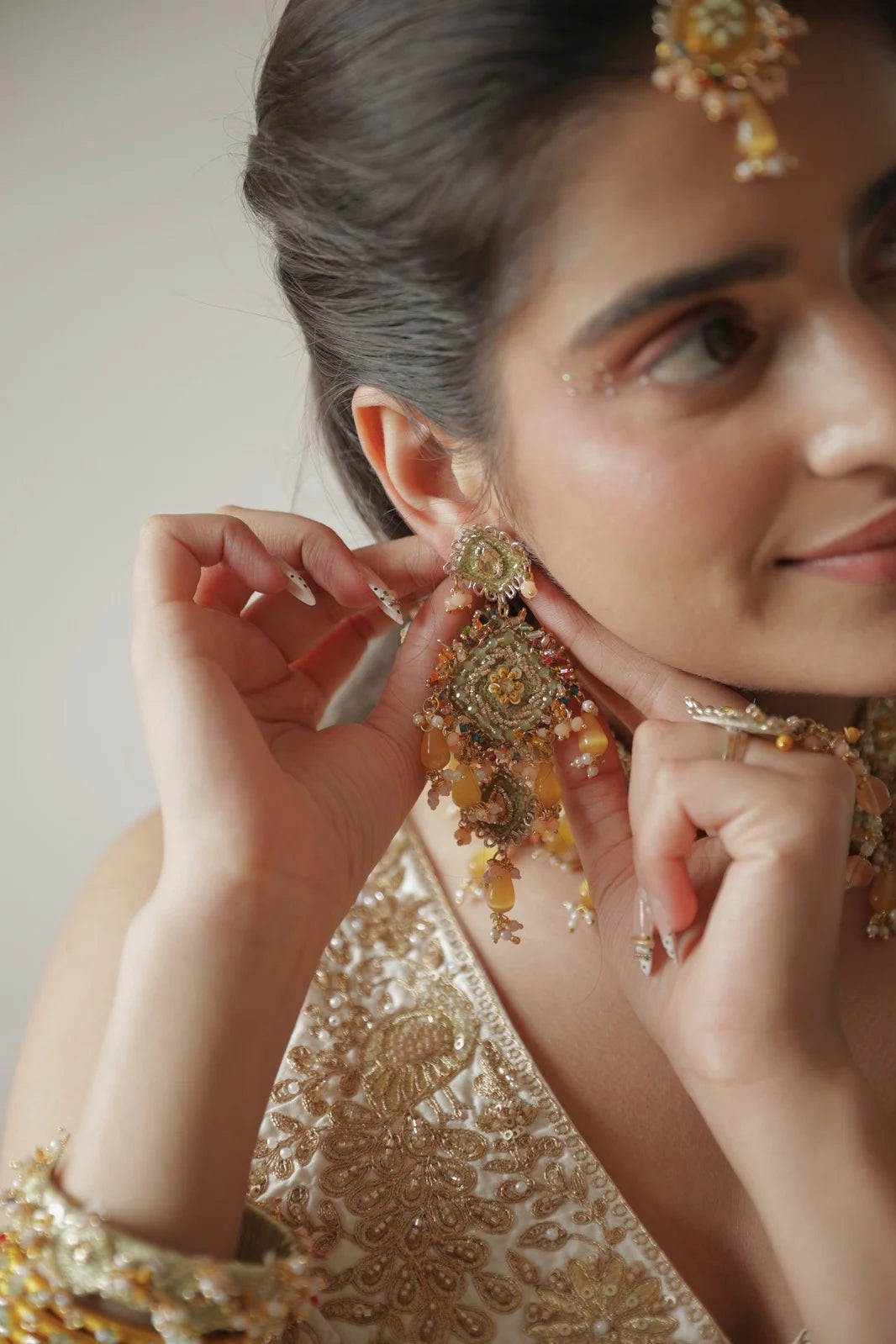 Manhar set Earrings